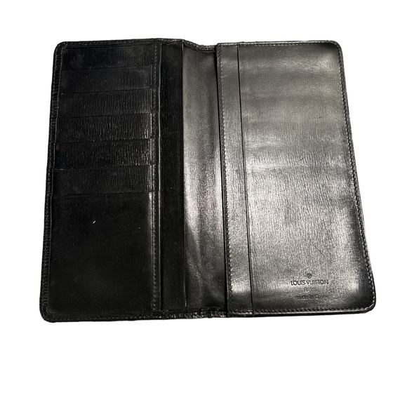 Louis Vuitton Black Epi Long Wallet - Picture 2 of 15